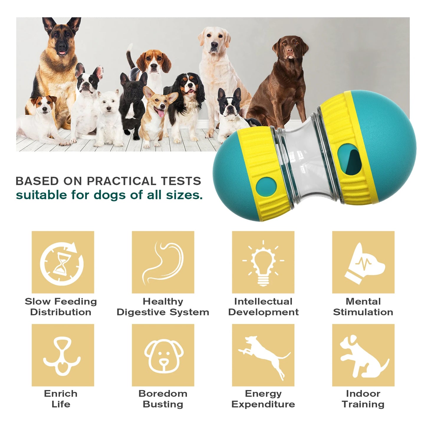 Slow Feeder Toy Ball