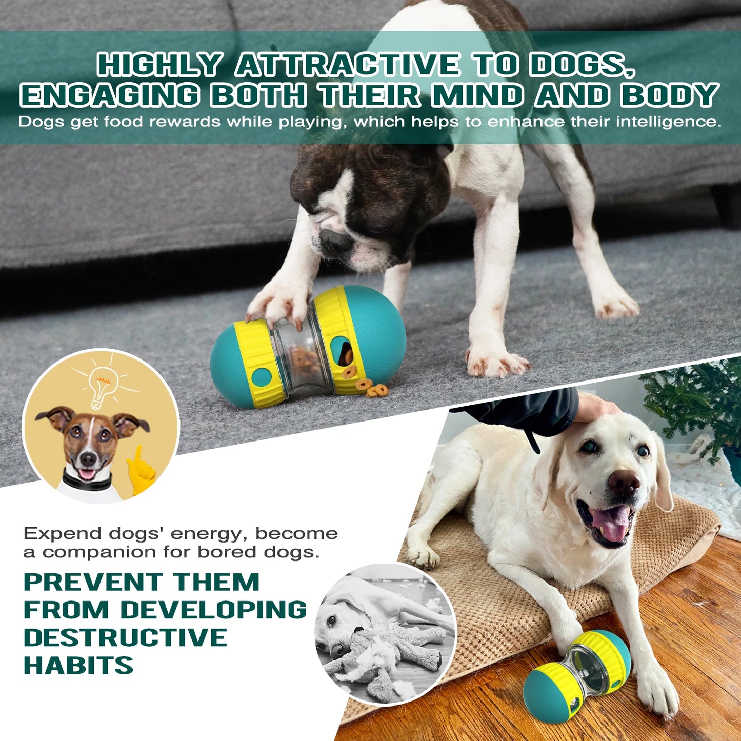 Slow Feeder Toy Ball