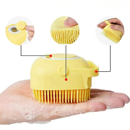 Silicone Pet Bath Brush