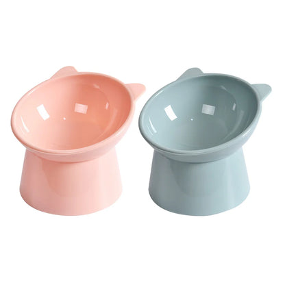 Tilted Cat Food Bowl