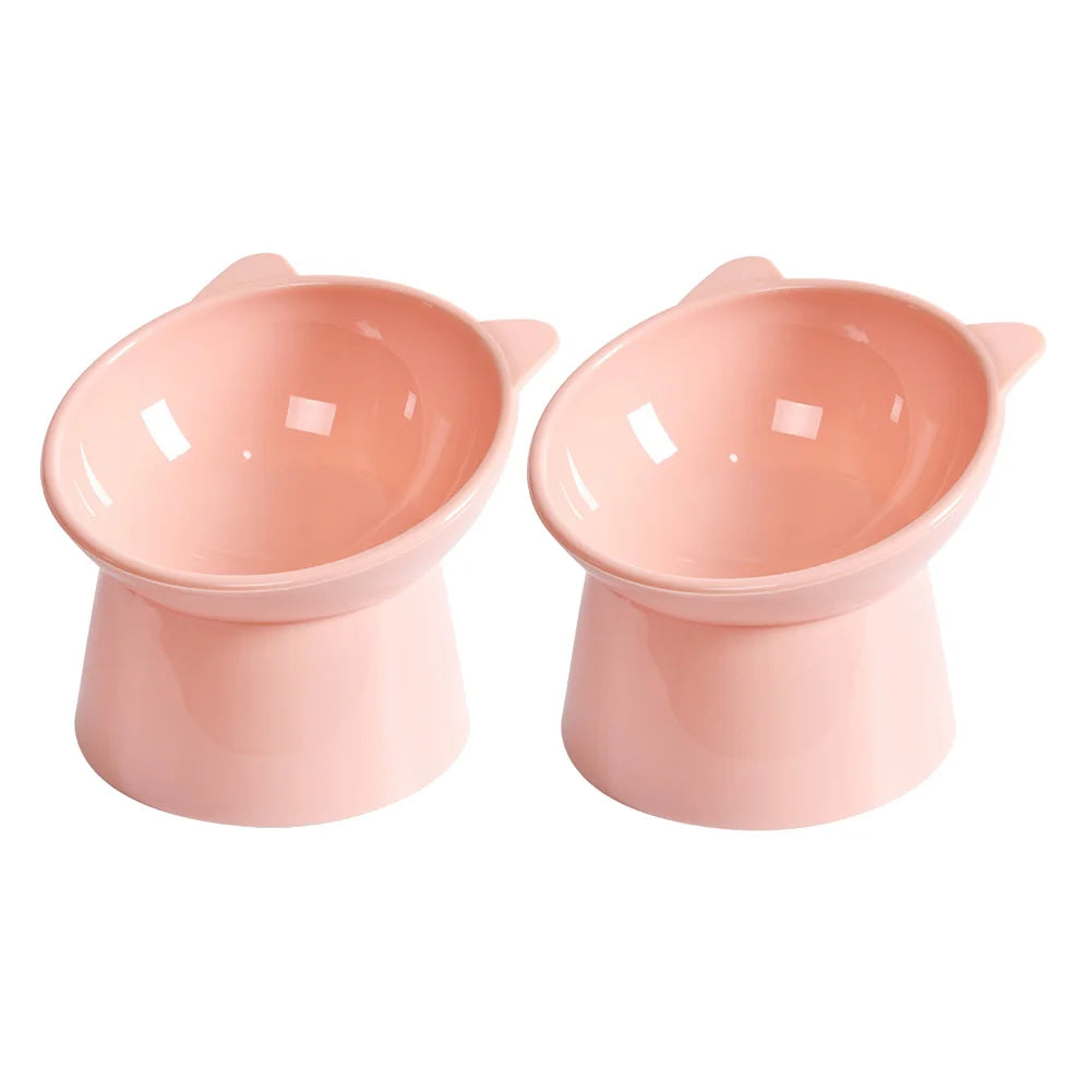 Tilted Cat Food Bowl