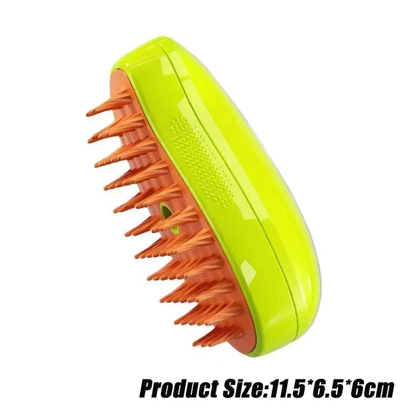 Steamy Dog Brush 3-in-1