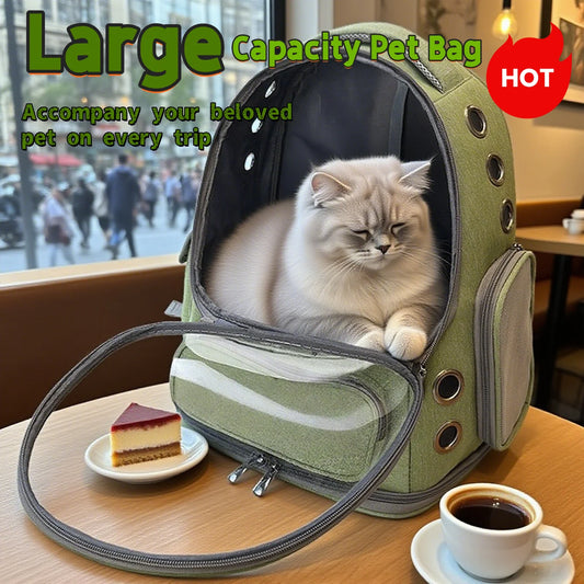 Transparent Pet Backpack